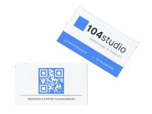 Visitenkarten von 104studio